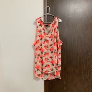 floral tank